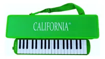 Comprar Melódica California 37 Teclas Verde 440 Estuche Colores Acc 