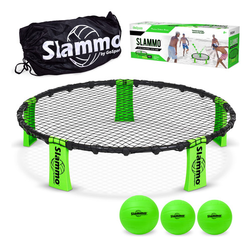 Set De Juego Gosports Slammo (incluye 3 pelotas, Funda De .