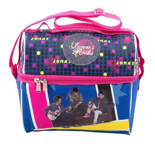 Imagen 2 de 3 de Lonchera Termica Escolar Infantil Jonas Brothers 54655
