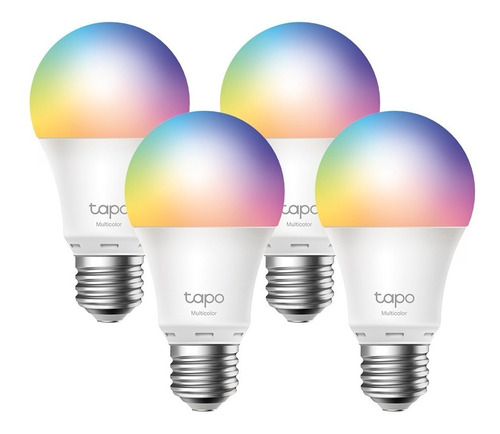 Tp Link Tapo L530e (4-pack) Bombilla Inteligente Colores Color de la luz RGB