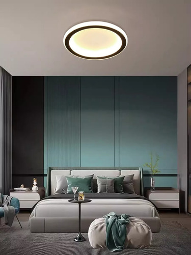 JUDENG Lámpara de Techo Moderna Regulable para Dormitorio y Sala Tricolor 25W Judeng N5472 Lámpara Techo Moderna Baño Regulable Lampara Colgante 3modos Lámparas Para Sala Interiores Decorativas