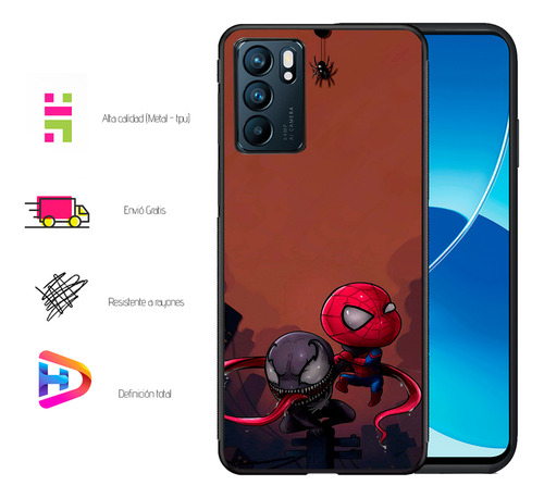 Funda + Extra Para Huawei Honor (todos) Veenom Araña Huawei Nova 9c / 9se