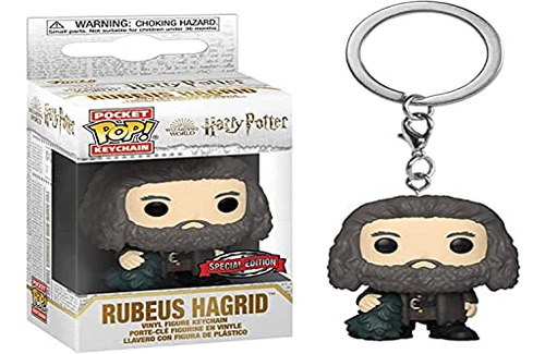 Keychain Funko Pop: Harry Potter Holiday - Hagrid 5cm