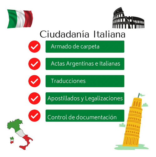 Imagen 2 de 2 de Ciudadanía Italiana - Asesoramiento Y Gestión