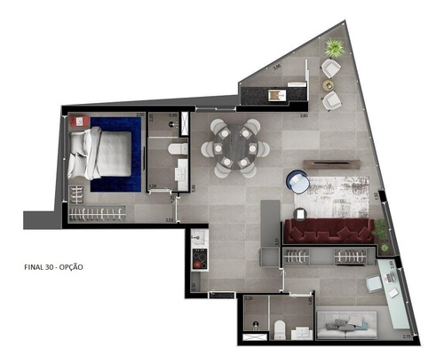 Imagem 23 de 25 de Garden Residencial Para Venda, Paraíso, São Paulo - Gd7188. - Gd7188-inc