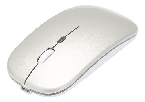 Ratón Inalámbrico De 2,4 G, Ultrafino, Cargable, Mudo, 1600