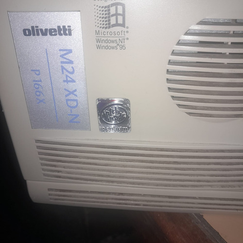Pc Retroolivetti M24 Xd-n P166x Funcioanando Vintage (Usado)