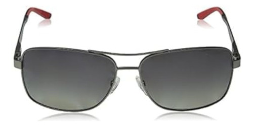 Gafas De Sol Rectangulares Para Hombre Carrera, Gris Oscuro,