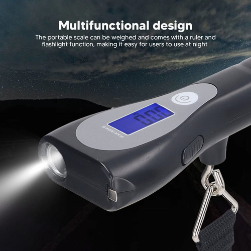 Báscula De Mano Portátil Con Linterna Báscula De Maleta De