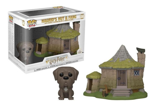 Funko Pop Harry Potter Casa Do Hagrid's Hut E Fang 08 Canino