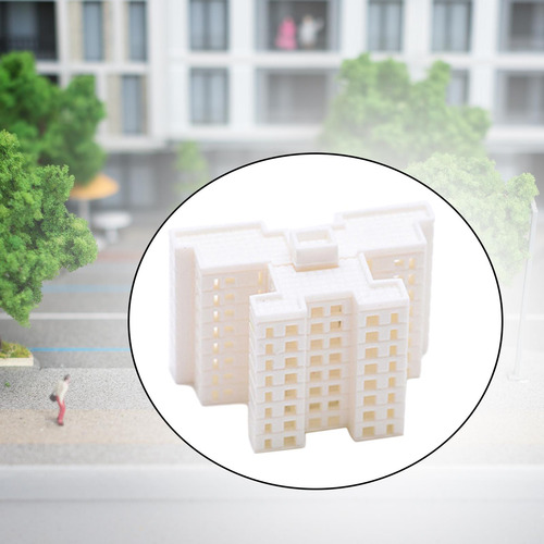 Edificio De Apartamentos En Miniatura 1. 800 Estilo F