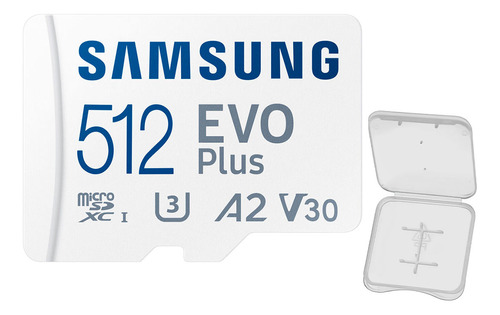 Cartão Memória Samsung 512gb Evo Plus Com Adapt +case