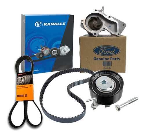 Kit Distribucion Ecosport 1.6 2014 2015 2016 +correa+bomba