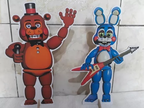 five nights at freddy's displays 10 peças