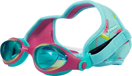 Goggles Finis Dragonflys Natacion Para Niños Correa Mirror Color WATERMELON MIRROR