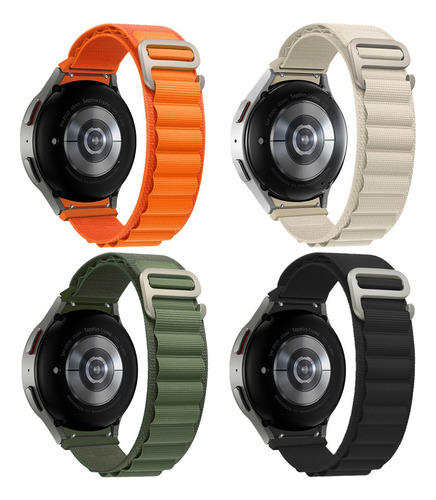 4 Correas De Reloj Para Samsung Galaxy Watch 6 4 5 Pro Tela