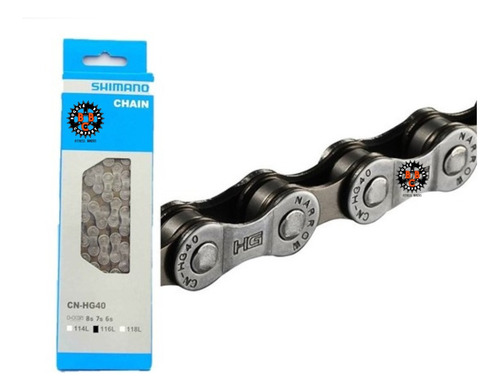 Cadenilla 8 Velocidades Shimano Cadena Mtb 116l 8s 7s 6s