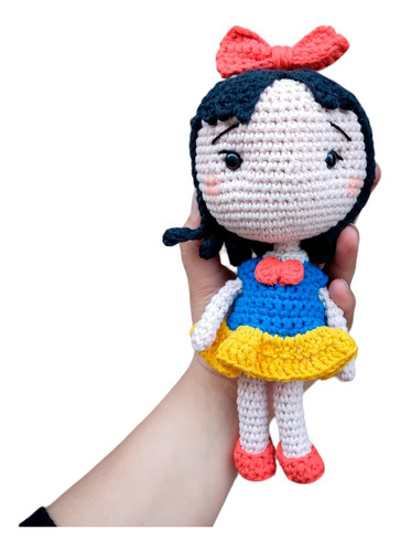 Princesas Disney Muñecas Amigurumis Crochet 20 Cm