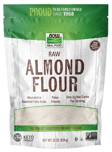 Now Foods Real food Harina De Almendras Crudas 624 g (22 oz)