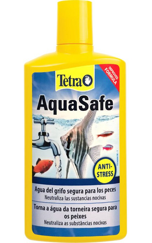 Tetra Acondicionador Aquasafe 250 Ml  - Bigos