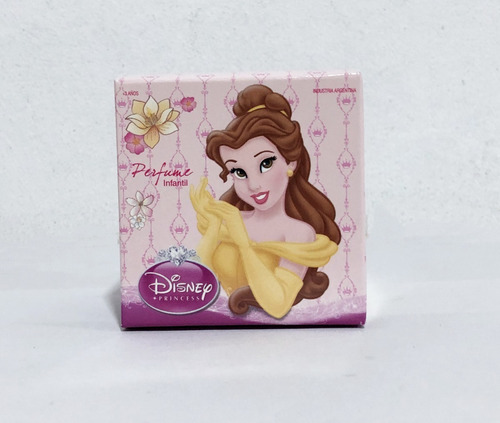 Imagen 4 de 7 de Perfume Disney Princesa Bella Y Bestia En Caja 3d.