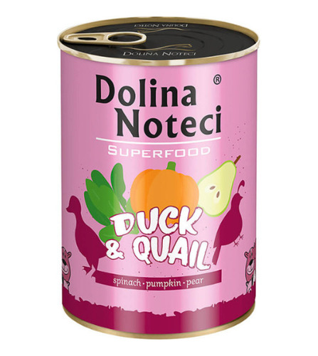 Lata Dolina Noteci 400 Grs Perros Sabor Pato Y Codorniz