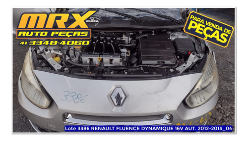 Sucata Renault Fluence Dynamique 2.0 16v Aut 2013 Pecas