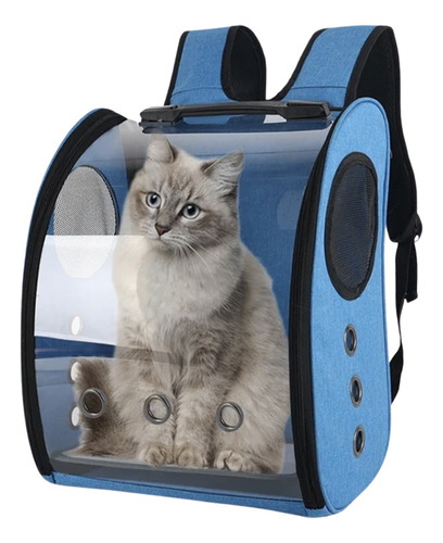 Mochila Bolso Transportador Clear View Xl Gatos Perros