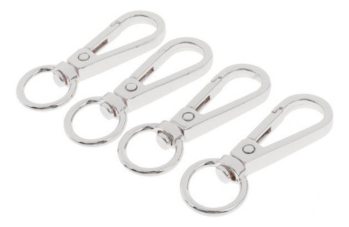 2 Corchetes De Langosta 12mm Plata