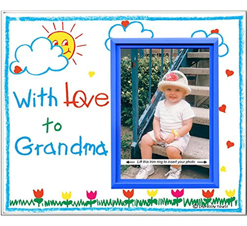 Con Amor A Grandma - Marco De Fotos Regalo