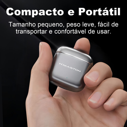 Fone De Ouvido Bluetooth5.3 Sem Fio Com Microfone Gamer Rs40