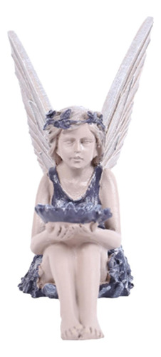 Estatua De Niña Ángel Escultura Creativa De Niña Ángel