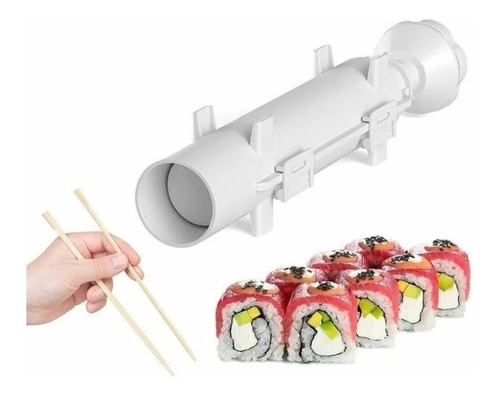 Imagen 1 de 9 de Maquina Fabrica Para Hacer Sushi  Sushiman Set Rolls Gourmet