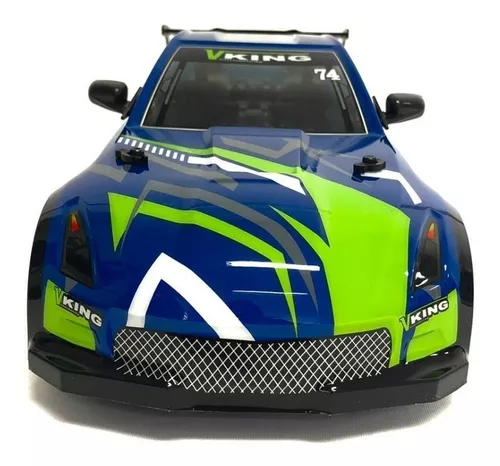 Carro R/c Drift Carrinho Controle Remoto Elétrico 33cm Pneus