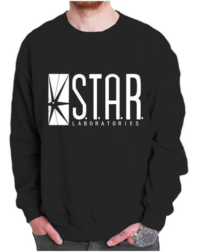 Sudadera Star Labs The Flash Laboratories Afelpada Sueter