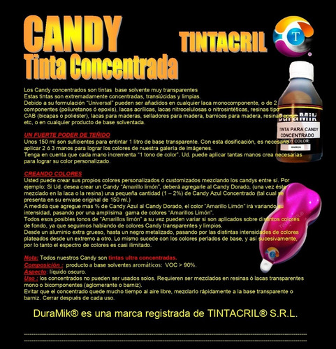 Imagen 2 de 9 de Tinta Candy Concentrada Color Rosa X 150 Ml.