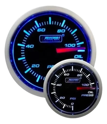 Reloj Prosport - Presión De Nafta - Blanco/azul - Mc