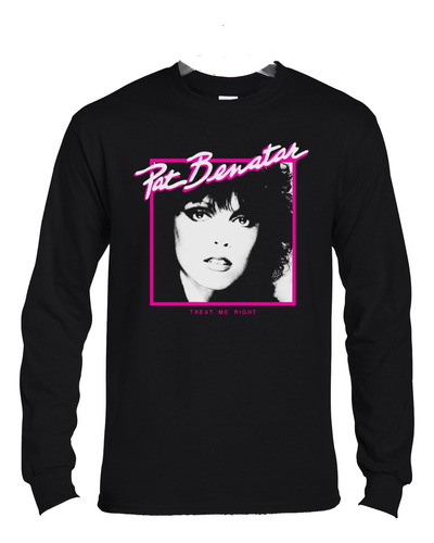 Polera Ml Pat Benatar Treat Me Right Rock Abominatron