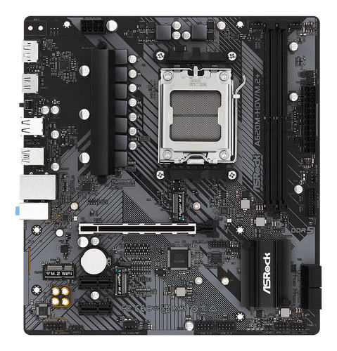 Placa Madre Asrock A620m-hdv/m.2+ Socket Am5