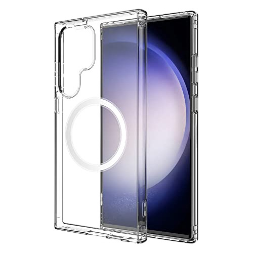 Funda Transparente Samsung  Galaxy S23 Ultra Case Magsafe