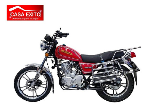 Imagen 2 de 2 de Moto Sukida Gne200/ 200cc Año 2023 Color Ne/ Ro/ Az 0km