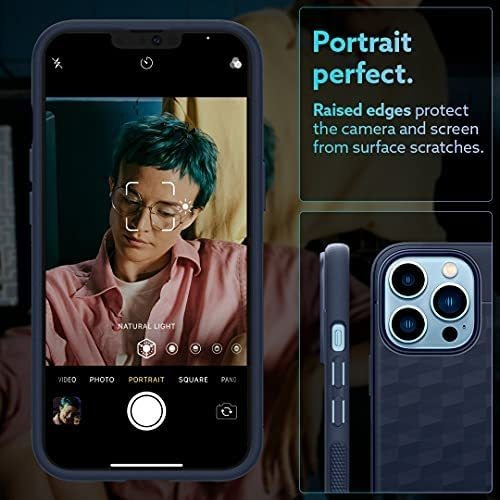 Imagen 5 de 7 de Funda Caseology Parallax Para iPhone 13 Pro - Azul