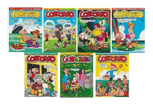 Condorito Pack Coné  Y Condorito 12 Revistas (envio Gratis)