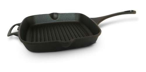 Sarten Grill De Hierro Fundido 26cm Carne Pescado Record