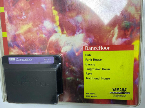 Cartucho Teclado Yamaha Psr Dance Floor Novo Original