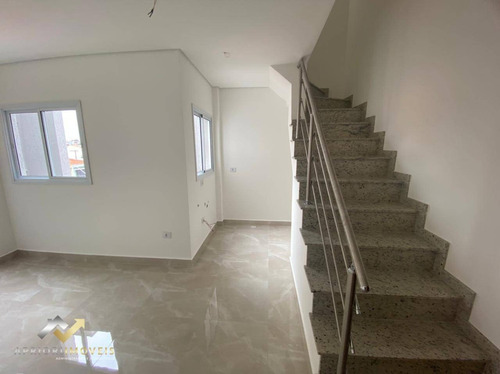 Cobertura Com 2 Dormitórios À Venda, 100 M² Por R$ 399.000 - Vila Marina - Santo André/sp - Co1010