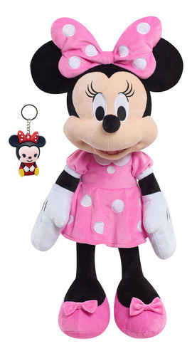 Peluche Minnie Mouse Rosa 35cm Para Niños Perfecto Regalos