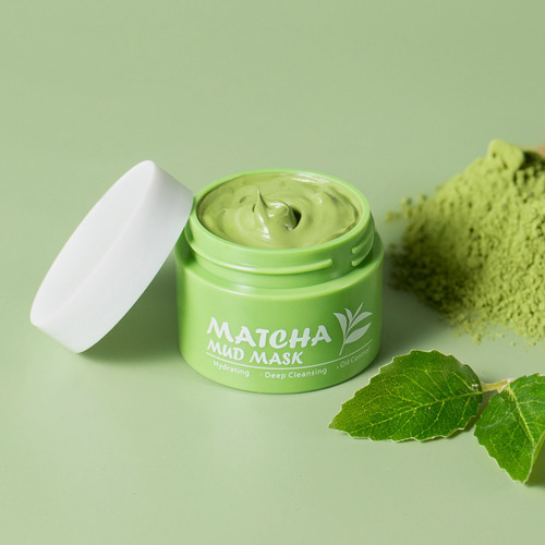 Máscara De Té Verde Q, Máscara Limpiadora Sin Poros, Máscara