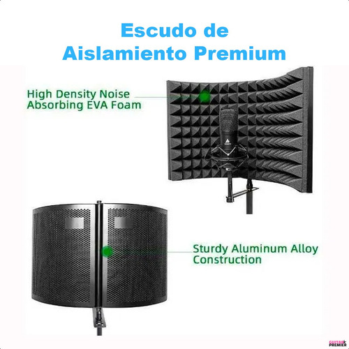 Panel Acustico Cabina De Grabacion Portatil Plegable Maono
