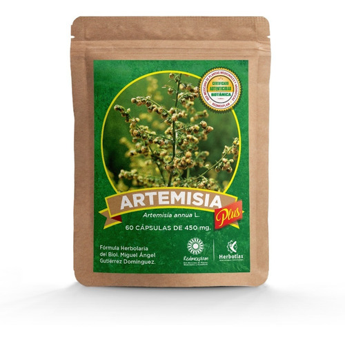 Imagen 1 de 3 de 240 Caps De Auténtica Artemisia Annua Orgánica